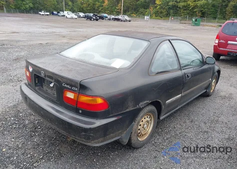 1995 Honda Civic Dx z USA, uszkodzony, nr VIN 1HGEJ2125SL058543